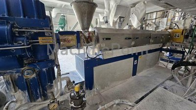 Wytłaczarka Twin- śrubowa do związków PE / PP COMAC PLAST EBC 60HT