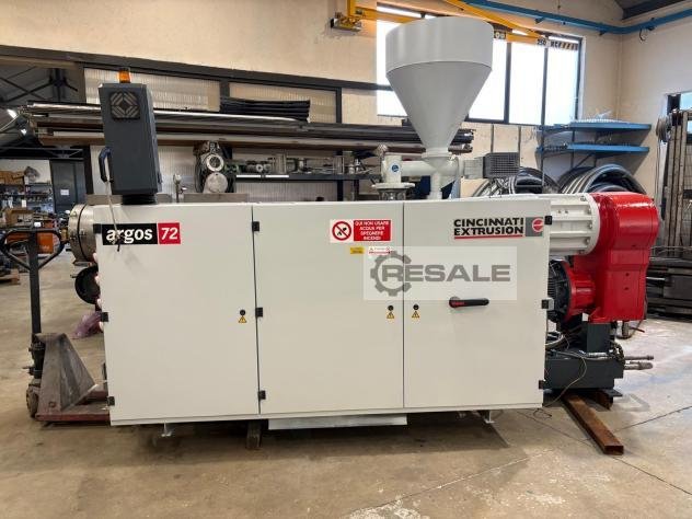 Podwójna maszyna do wytłaczania typu śrubowego CINCINNATI Argos72R- 28D