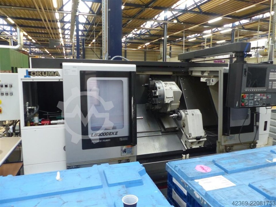 OKUMA LB 3000EX II- MC1000 Space Turn