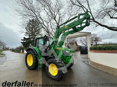John-Deere 6140M Allrad with industrial front loader