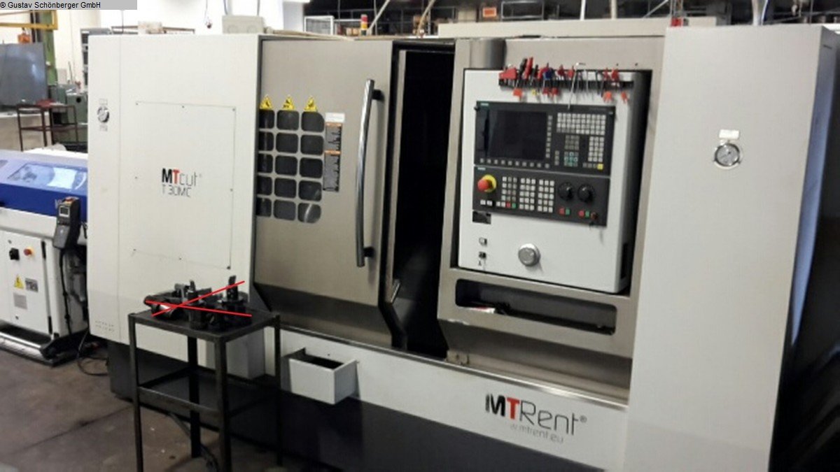 CNC токарний верстат - Бевінг машина MT CUT T30 MC