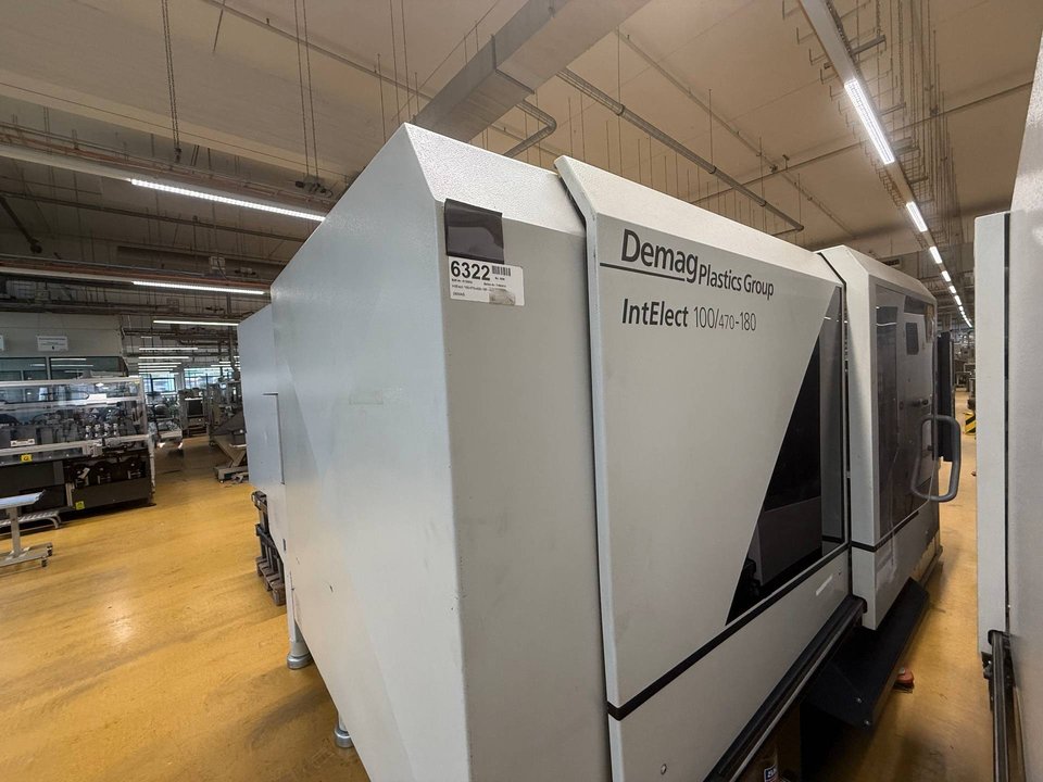 wtryskarki DEMAG Intelect 100 / 470- 180 NC5 Wszystkie elektryczne