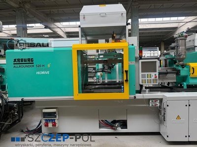 Maszyny do formowania wtryskowego ARBURG 520H 1500- 800 e2