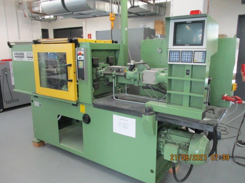 wtryskarki ARBURG 270 C 500- 100 RUNHOUR Tylko 100