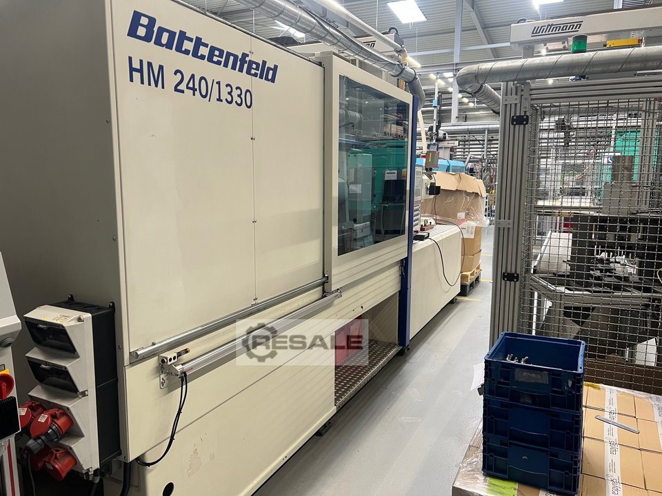 Maszyny do formowania wtryskowego BATTENFELD HM 240 / 1330