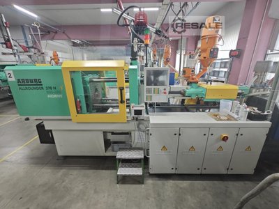 Maszyny do formowania wtryskowego ARBURG 470C 1500- 400 + 370H 600- 290