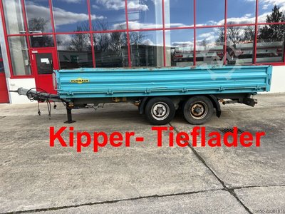 Humbaur HTK 10 50 24 Tandem wywrotka niska ładowarka