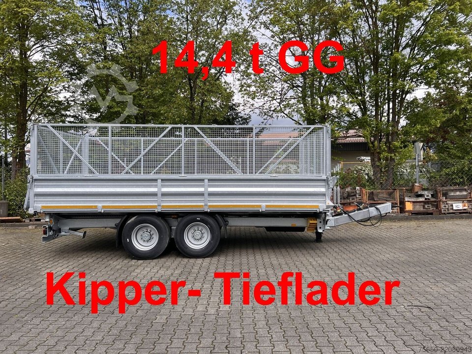 Möslein TTD 14 5,70 m 14 t Tandem- Kipper Tieflader 5,70 m long, width tyre-- new vehicle --