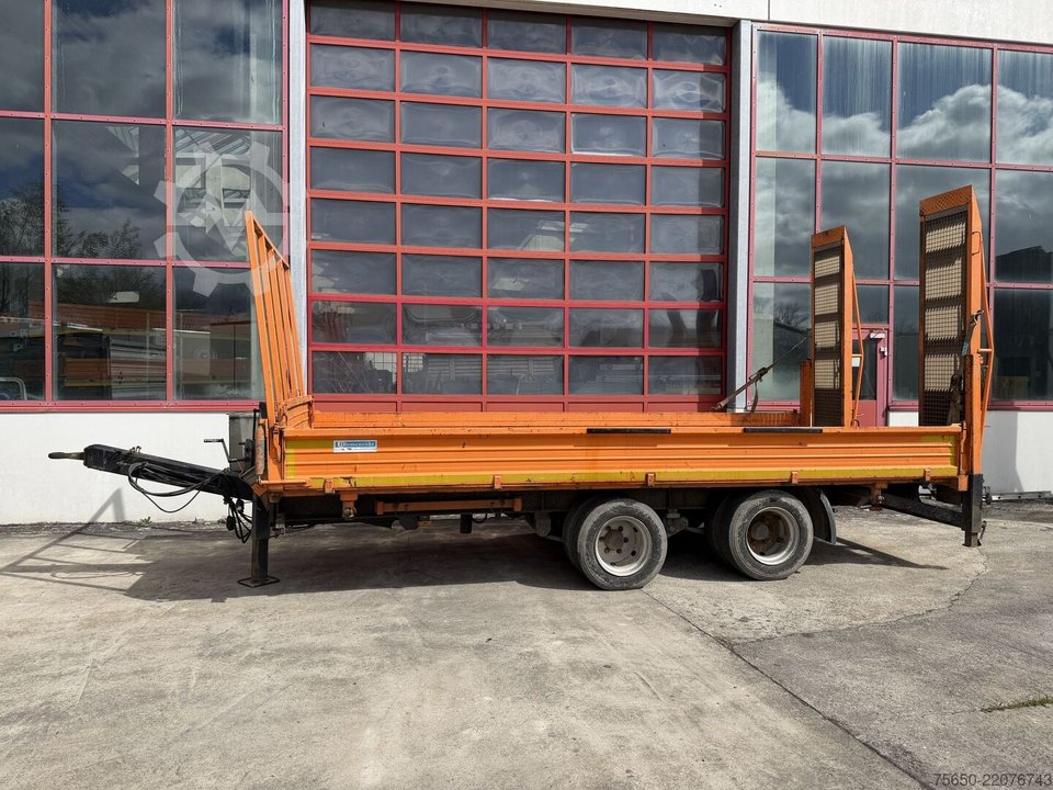 Blomensöhr 896/14000 14 t Tandem 2 pages dumper low loader