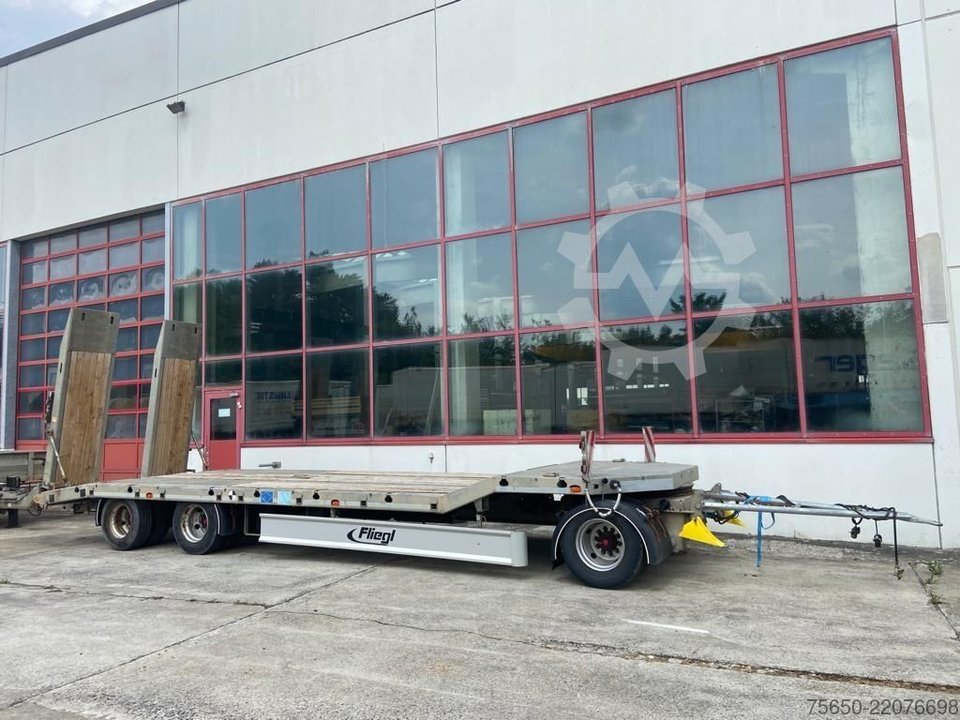Fliegl DTS 300 3 axle low load trailer