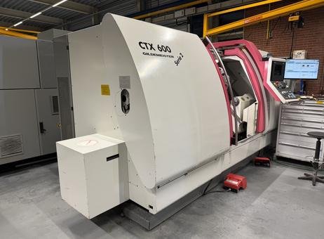 Токарный станок с ЧПУ Gildemeister CTX-600 S2