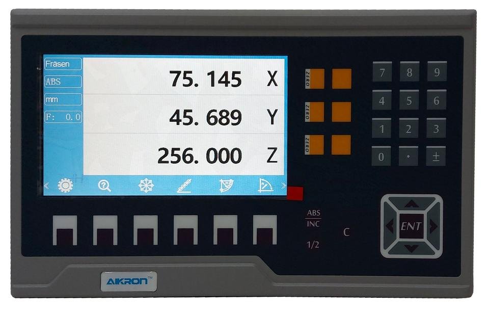 K03 AIKRON 3-axis position indicator for rotary/milling machine