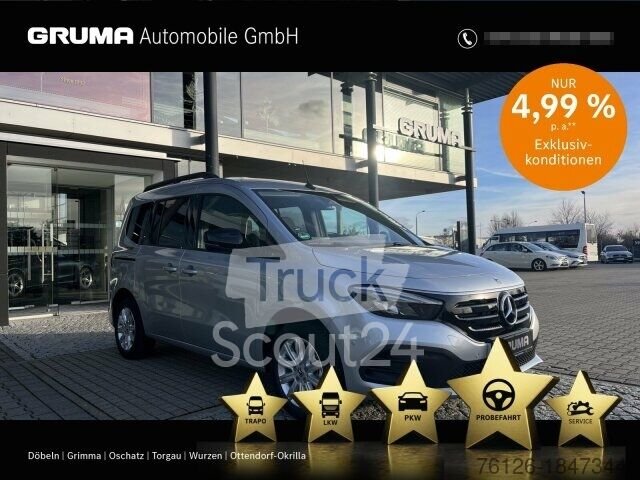 Микроавтобус Mercedes-Benz EQT 200 Style LED+NAVI+KAMERA+TEMPOMAT+ Используется Navi/Klima