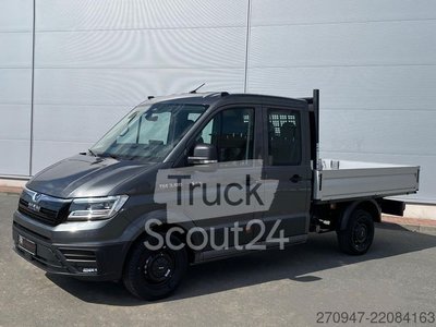 Pritschenwagen MAN TGE 3.180 Pritsche DOKA MR 4x4 ACC LED DIFF-SPER gebraucht