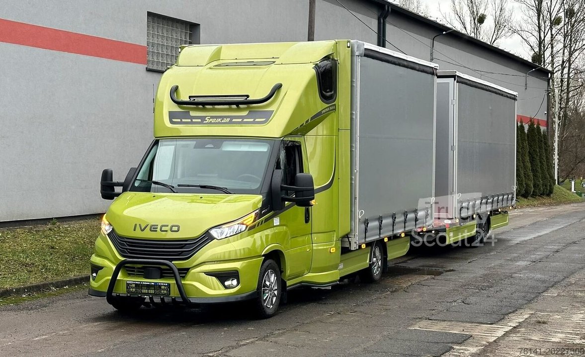 Transporter mit Pritsche & Plane Iveco Daily 35S18 A8 neu
