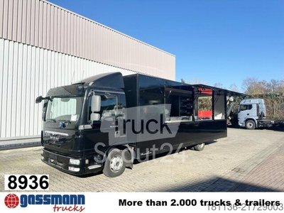 Транспортер с корпусом MAN TGL 8.220 4x2 BL, настройка продаж, NUR 15.800KM! используемый