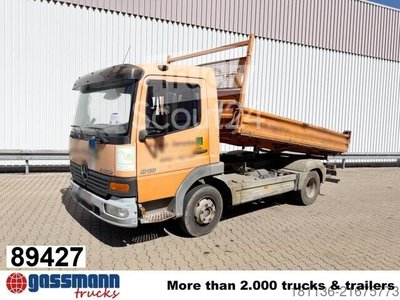 Transporter mit Kipper Mercedes-Benz Atego 815 K 4x2, 2x AHK gebraucht