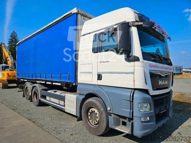 Используемый сменный грузовик MAN TGX 26.440FG / 6x2 LLW