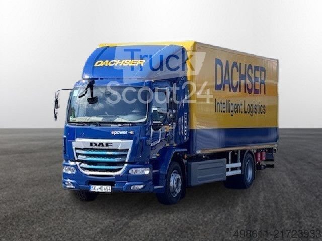 Грузовик с корпусной структурой DAF XB190 FA Electric, 18t Plywood case, LBW
