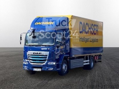 Грузовик с корпусной структурой DAF XB190 FA Electric, 18t Plywood case, LBW