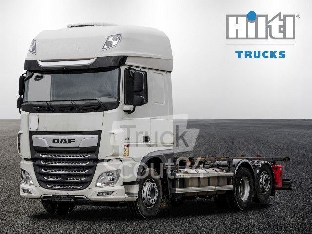 Используемый сменный грузовик DAF XF 480 FAN SSC BDF + INTARDER
