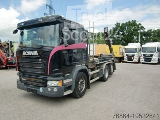 Трехсторонний грузовик SCANIA G410 ABSETZER, AUTOMATIK, E6 6X2 LENK and LIFTACHSE