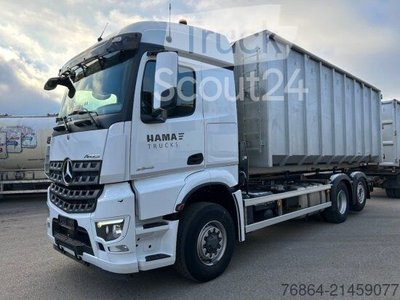 Грузовик MERCEDES-BENZ 2645 6X4X4 HYDRO, PALFINGER ABROLLKIPPER, EURO6, PREIS OHNE ABROLLCONTAINER