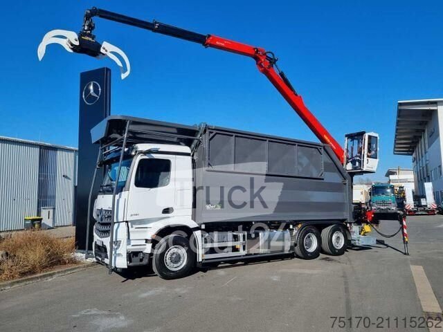 Древесный транспортер Mercedes-Benz Arocs 2751L HAD + Q170L (11,5 м) - EBERT-Forst-LKW новый