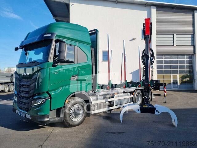 Древесный транспортер Iveco X-Way AS300X57 Z/P HR ON+ 6x4 (6x6 Hi Traction)