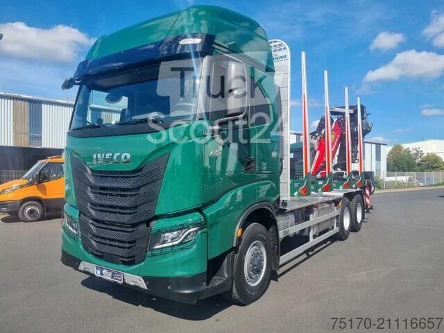 Древесный транспортер Iveco X-Way AS300X57 Z/P HR ON+ 6x4 (6x6 Hi Traction)