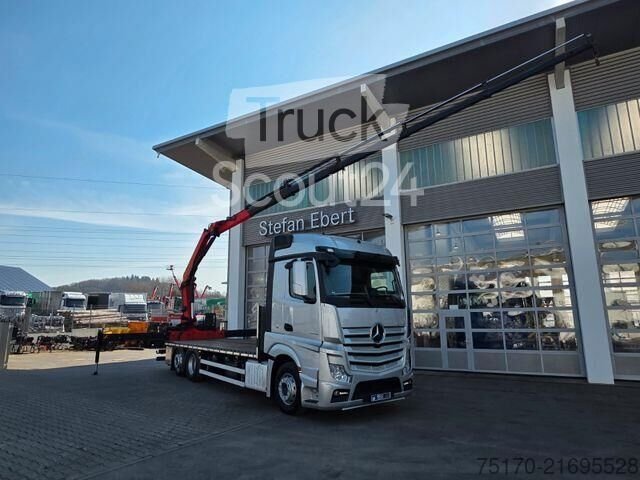 Mercedes-Benz Actros 2543 L 6x2 Palfinger PK 18002-EH D-радио используется
