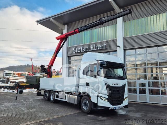 Iveco X-Way 530 6x2 Palfinger PK 20.501L TEC3 Нави использовал