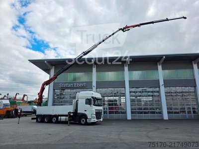 Крановый автомобиль DAF XF 530 8x2 Palfinger PK 34002 SH+JIB+Winde Funk используется