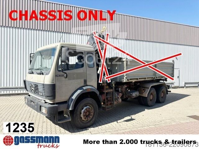 Грузовое шасси Mercedes-Benz SK 2635K 6x4, V8 используется
