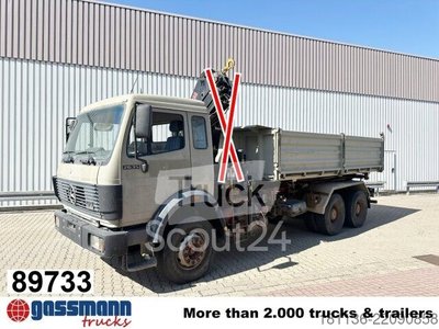 самосвал Mercedes-Benz SK 2635K 6x4, V8, Dautel-Kipper, система изменений