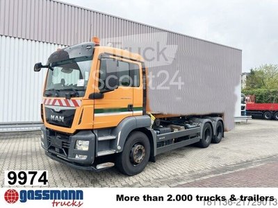 Используется шасси MAN TGS 26.400 6X4 BL
