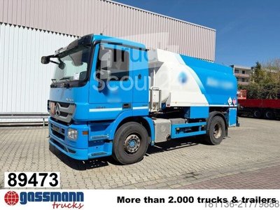 Truck with tank body Mercedes-Benz Actros 1841 L 4x2, Esterer, 2 chambers, 13.870l, used