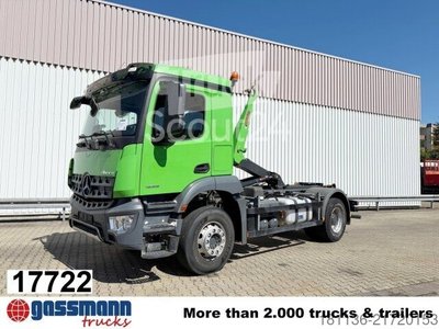 Mercedes-Benz Arocs 1835 K 4x2, Hiab rolling system XR10S4150 to used