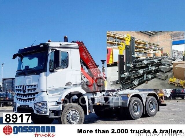 Mercedes-Benz Arocs 3348 AK 6x6, crane Fassi F255A.2.24, new
