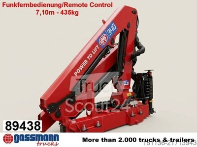 Autokran 340-K3 RC, radio new
