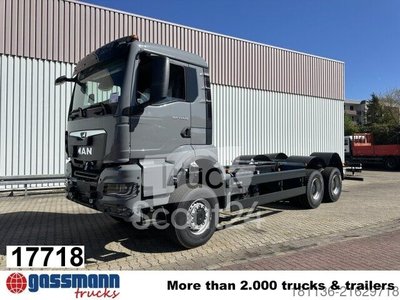Truck chassis MAN TGS 33.540 6x6 BB CH, Intarder new