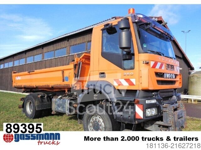 dump truck Iveco AD190T36W/P 4x4, EEV, winter service used