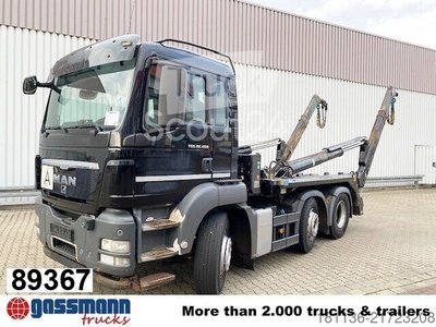 Tilt truck MAN TGS 26.400 6x2-4 BL with front steering/lift axle used