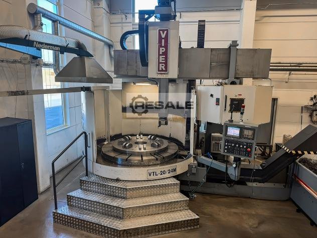 CNC карусельні токарні верстати ALEX TECH VIPER VTL 20/24 М