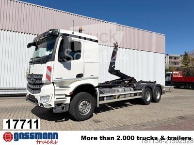 Mercedes-Benz Arocs 2645 6x4, Hiab dump truck XR18S59 to 7 m used