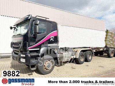 Truck chassis Iveco AT260TW41 6x6, Manual, Full Steel used