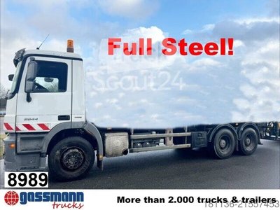 Truck chassis Mercedes-Benz Actros 2644 6x4, Retarder, Full Steel used