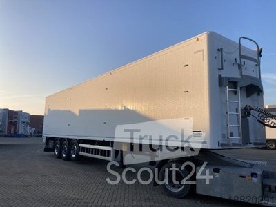 semi-trailers with walking float KNAPEN K600 SCHUBBODEN, SEITENTüREN , 87M , LIFTACHSE, ALU-FELGEN, 6MM new