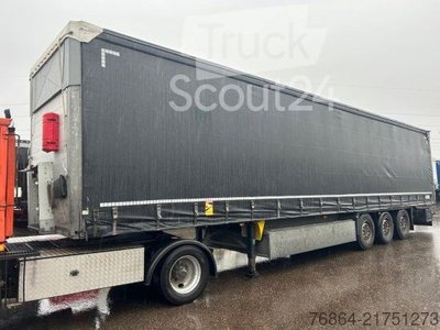 Used semi-trailers with Pritsche & Plane SCHMITZ SCB S3T, VARIOS, LIFTACHSE, EDSCHA-VERDECK