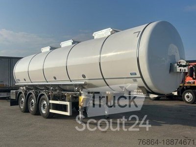 Танковые полуприцепы ROMEX R-31, FOODSTANKAUFLIEGER 31000L 3 KAMMERN